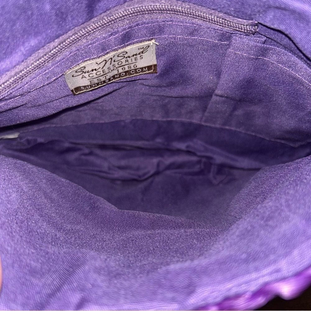 New, Sun ‘N Sand Straw Shoulder Crossbody Purse Bag - Picture 5 of 11